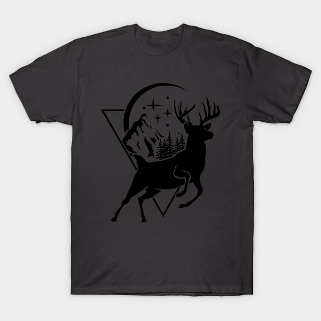 Deer T-Shirt by Designs by Katie Leigh